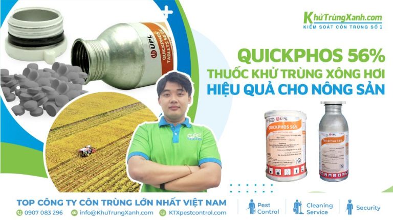 Quickphos 56% – Thuốc khử trùng xông hơi hiệu quả cho nông sản