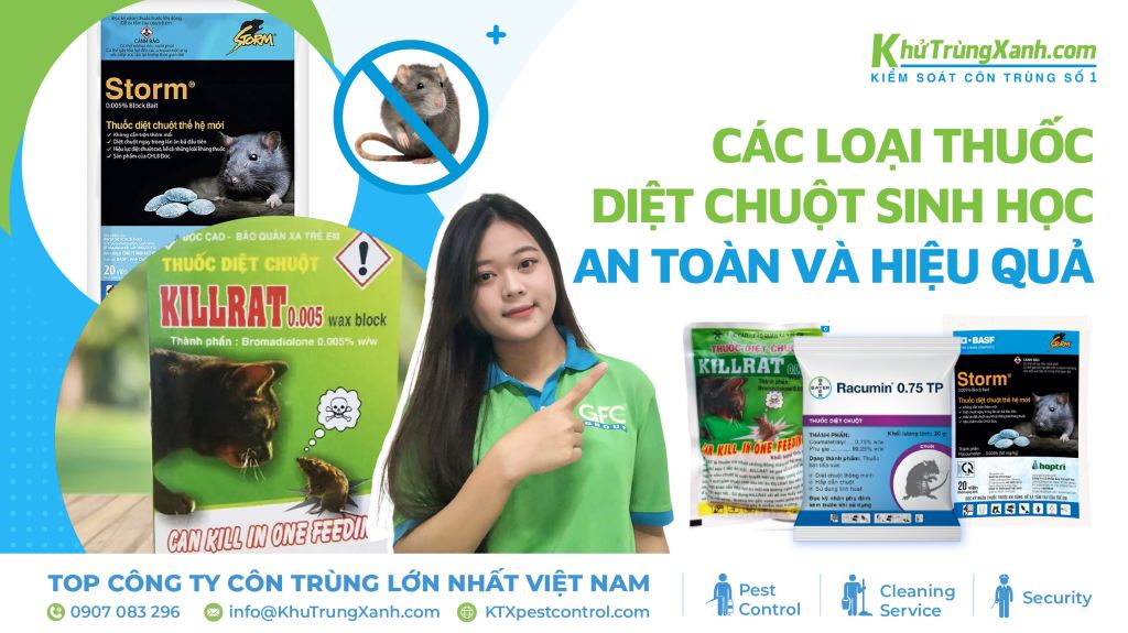các loại thuốc diệt chuột
