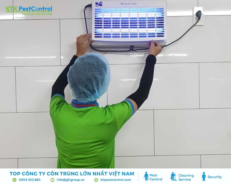KTX cung cấp các loại bậy chuyên dụng diệt côn trùng tại nhà quận 2