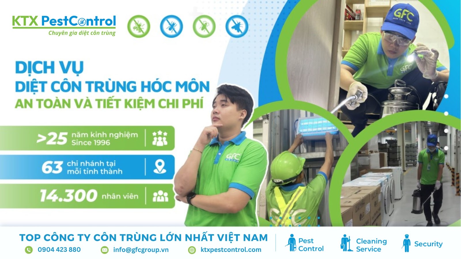 dịch vụ diệt côn trùng hóc môn