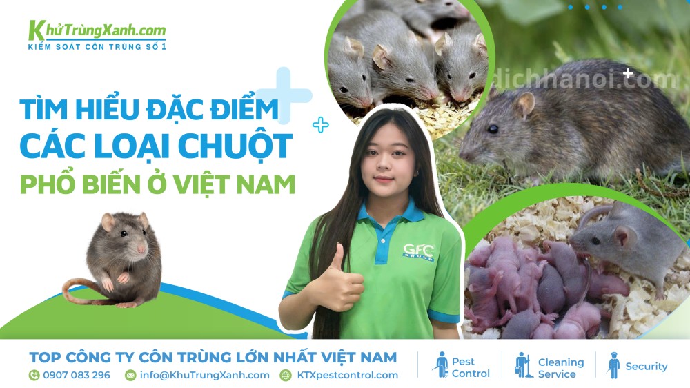các loài chuột phổ biến