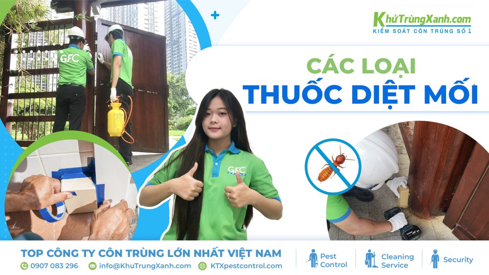 các loại thuốc diệt mối