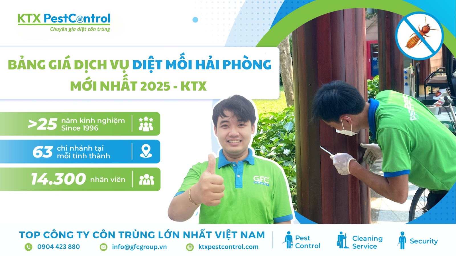 dịch vụ diệt mối Hải Phòng chuyên nghiệp, giá rẻ