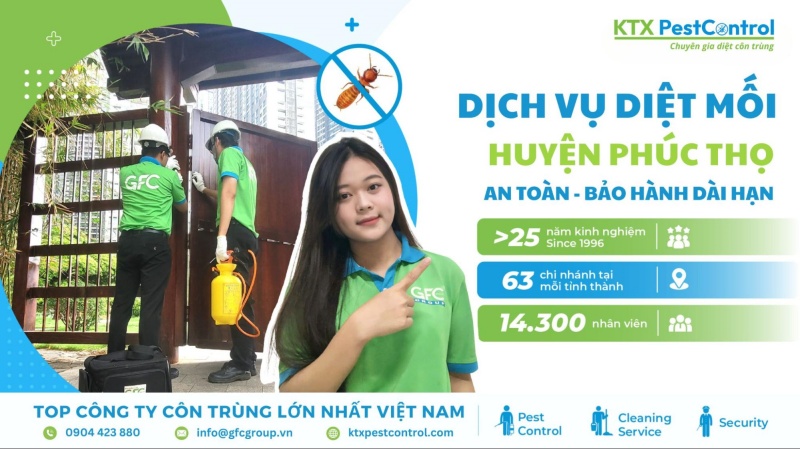 dịch vụ Diệt mối tại Phúc Thọ