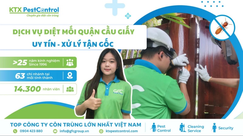 Diệt mối quận Cầu Giấy