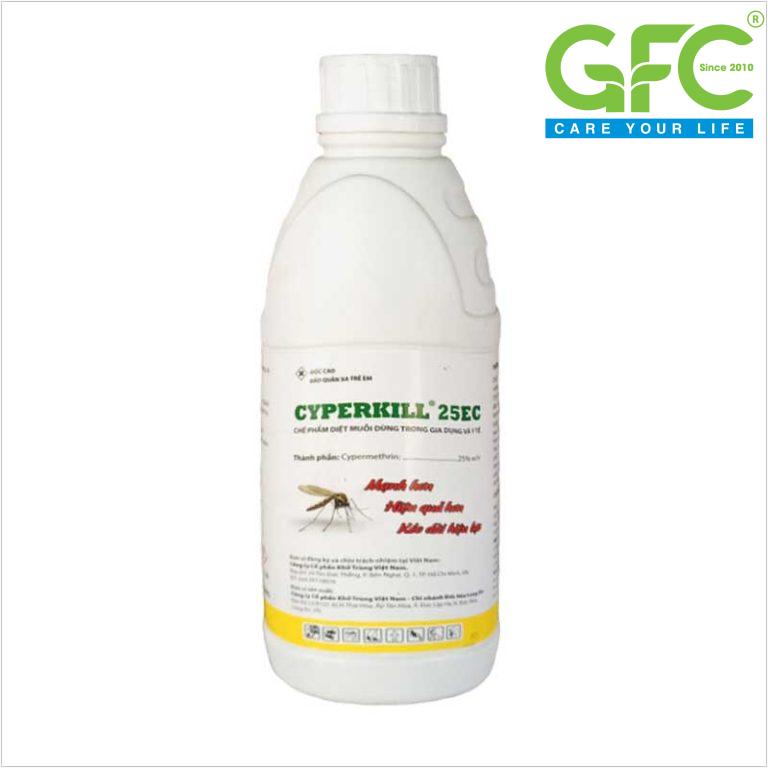 Thuốc diệt muỗi Cyperkill  25EC