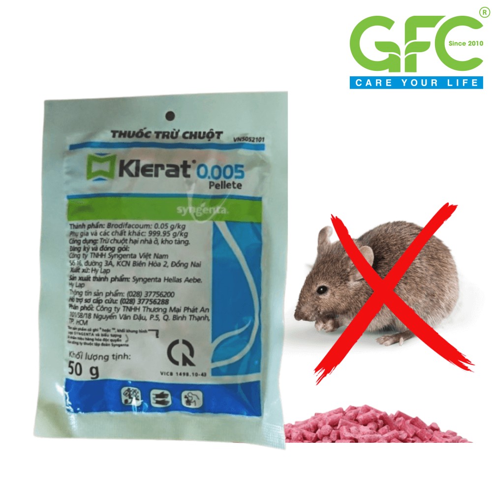 Thuốc diệt chuột KLERAT