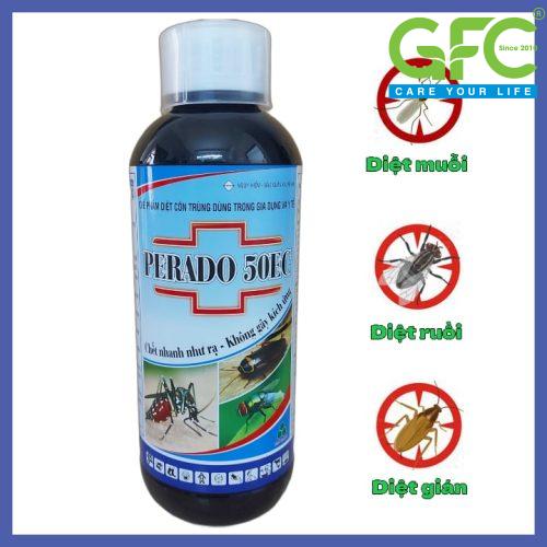 Thuốc diệt ruồi, muỗi, côn trùng của ẤN ĐỘ PERADO 50EC