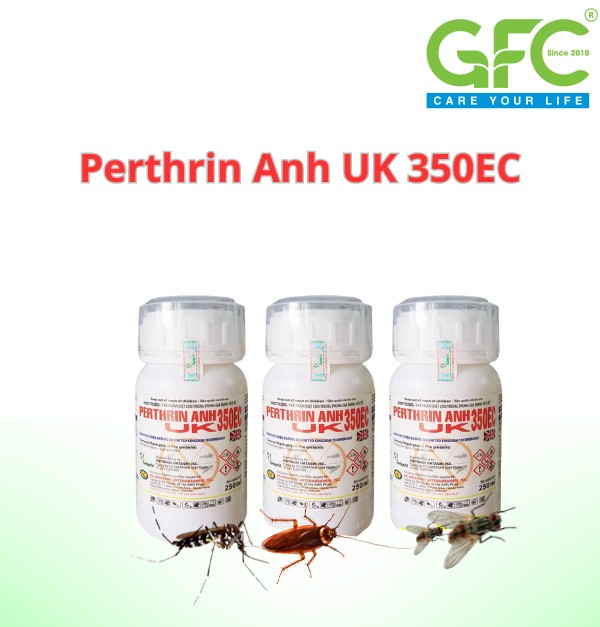 Thuốc diệt muỗi, ruồi Perthrin Anh UK 350EC