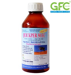 Thuốc diệt Ruồi, muỗi Quickper 50EC