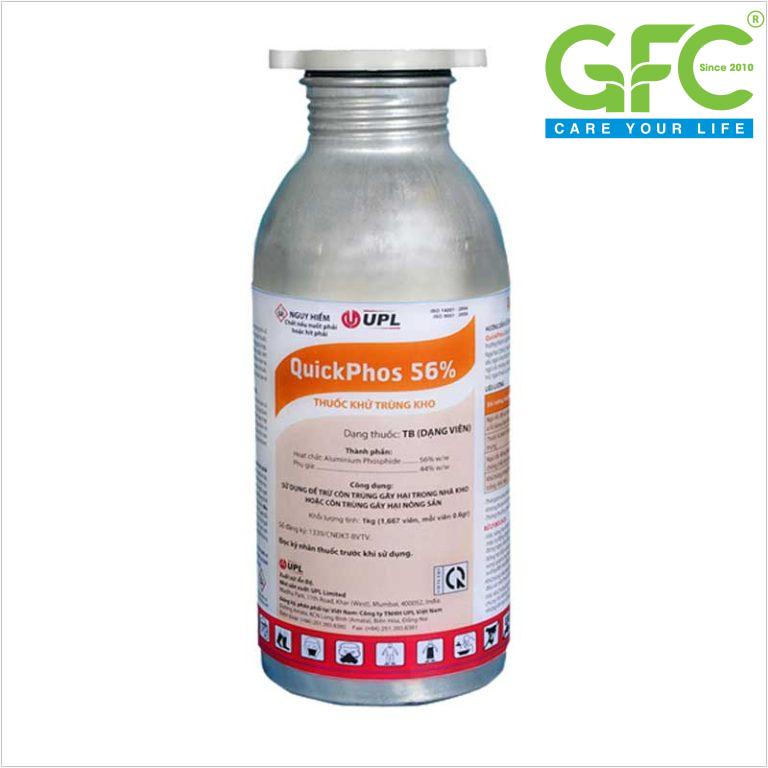 Thuốc khử trùng xông hơi, diệt mọt QUICKPHOS 56%
