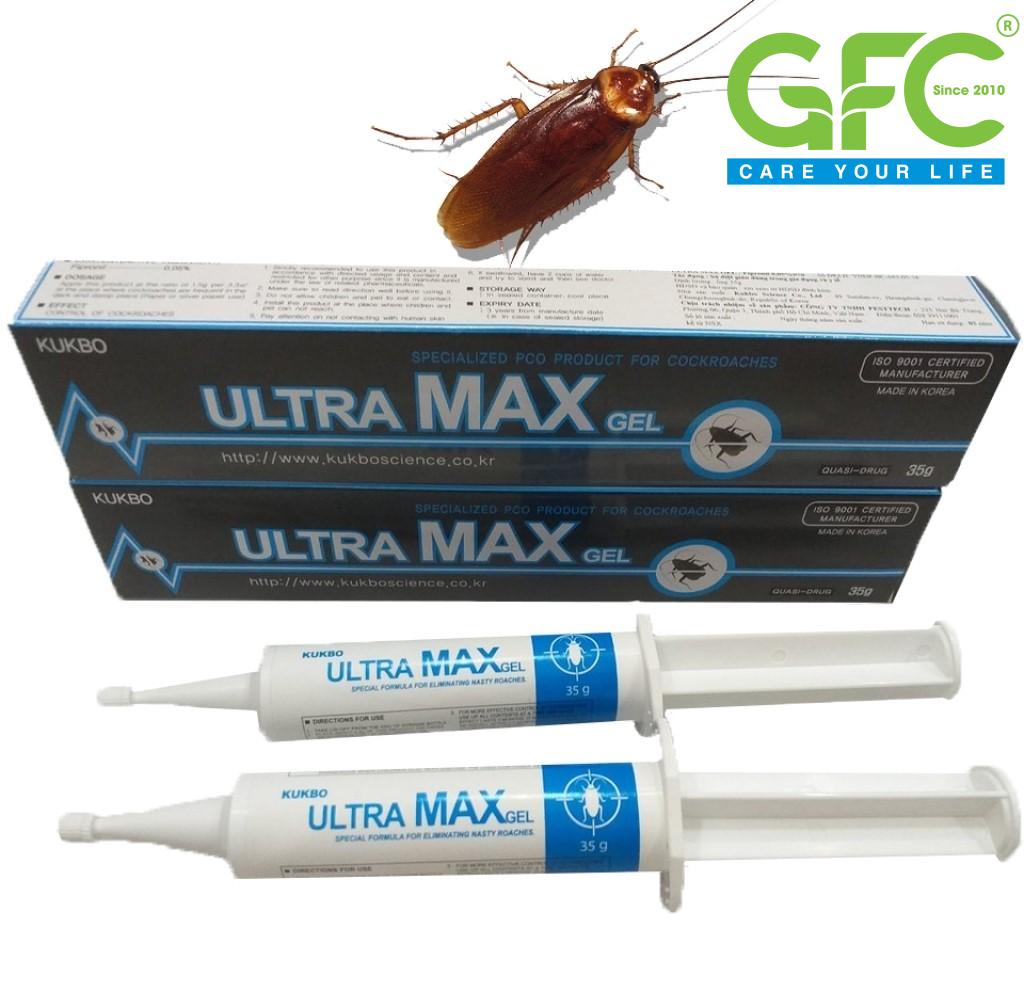 Ultra Max Gel – Thuốc diệt gián Đức siêu hiệu quả